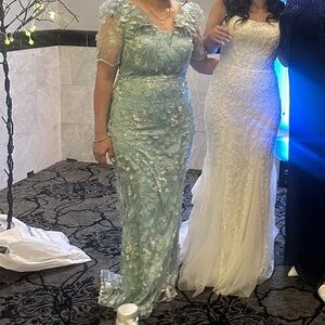 Elegant Floral Lace Dress